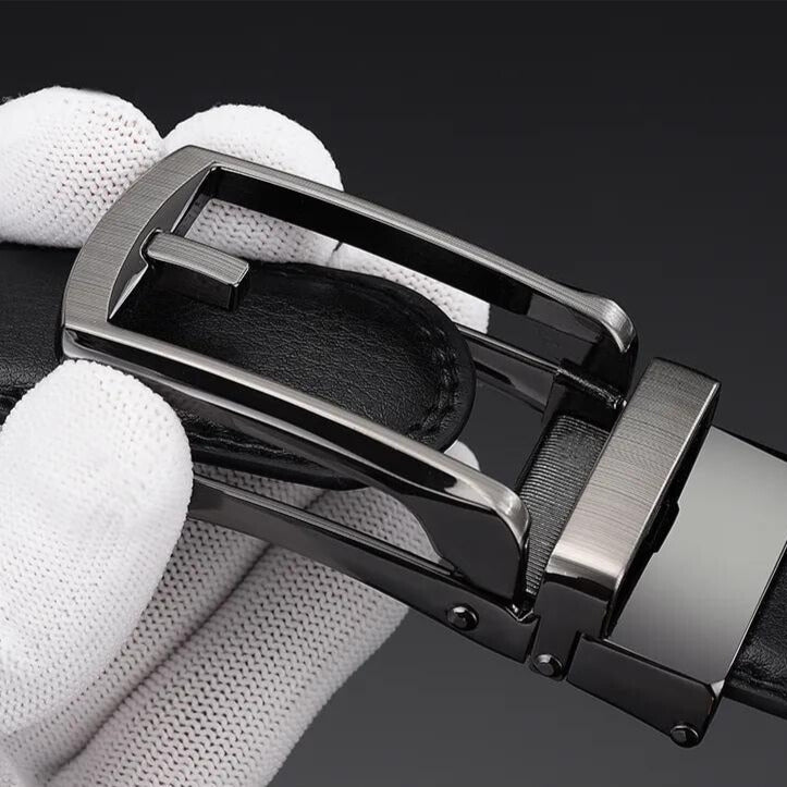 EliteSlide Belt - Ceinture Cuir Glissière Homme