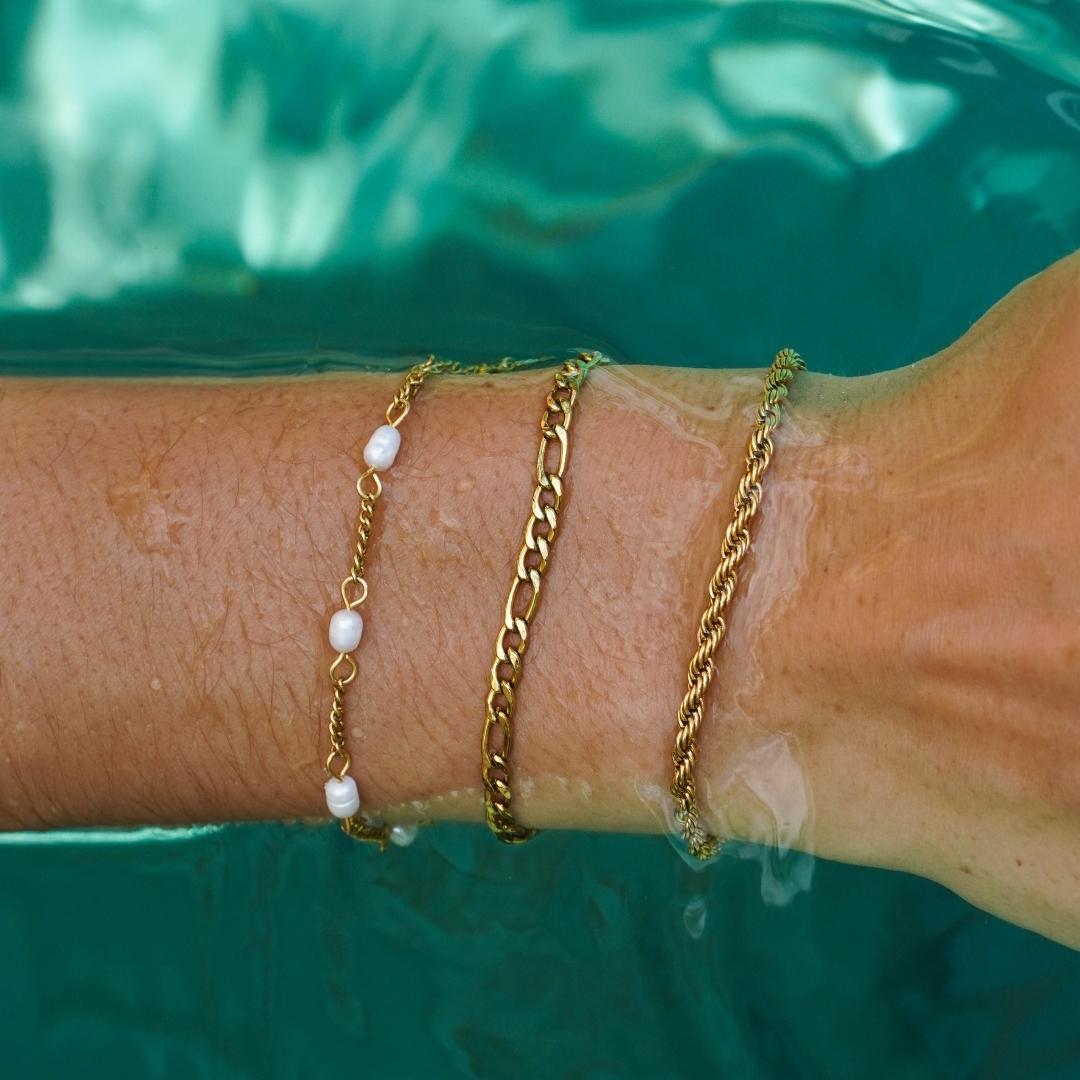 Sienna - Bracelet maille tordue élégant