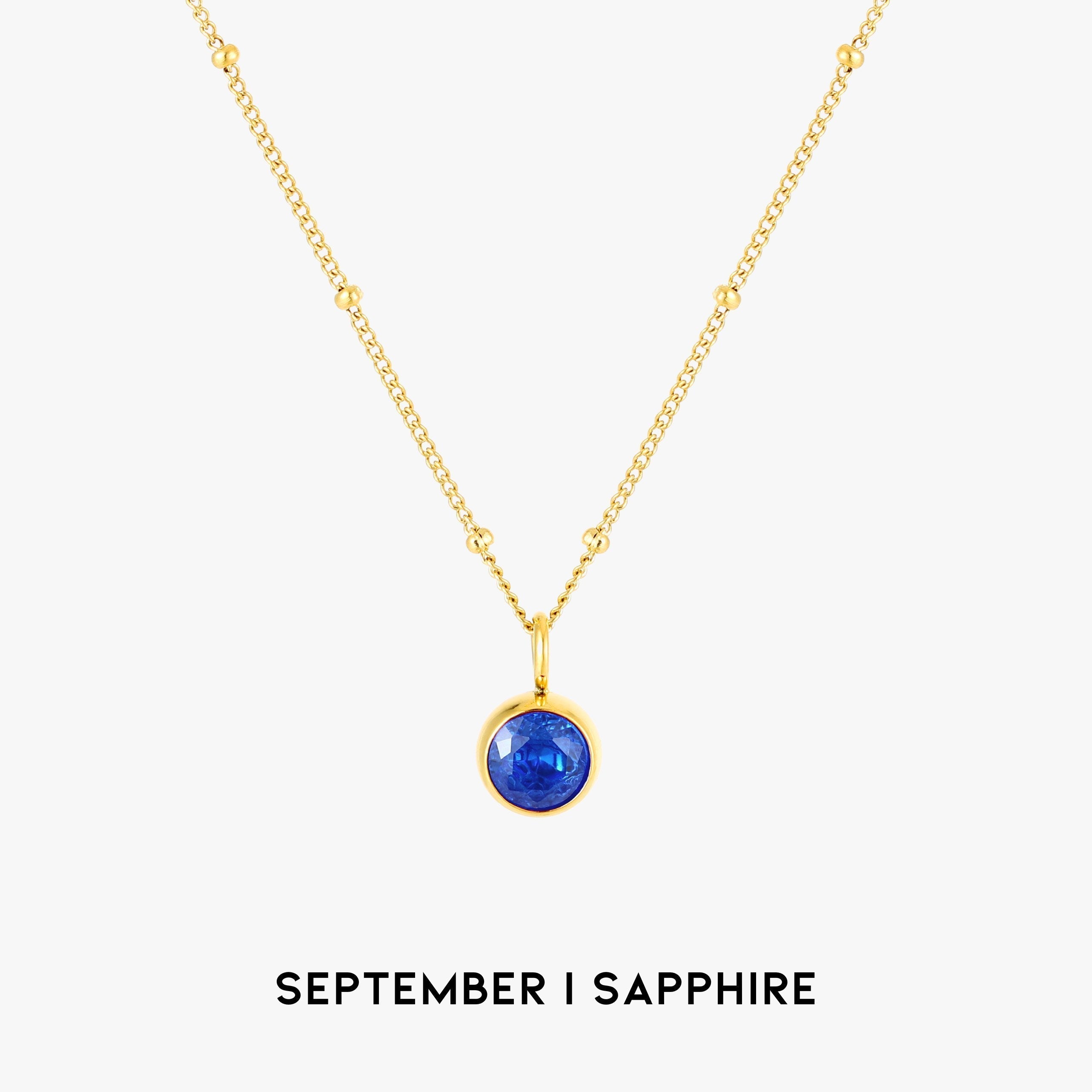 Collier Pierre de Naissance Aurora - 12 Mois