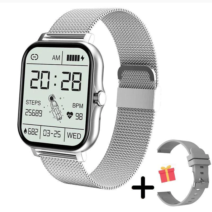 HealthWatch - Smartwatch Santé Luxe Multifonctionnelle