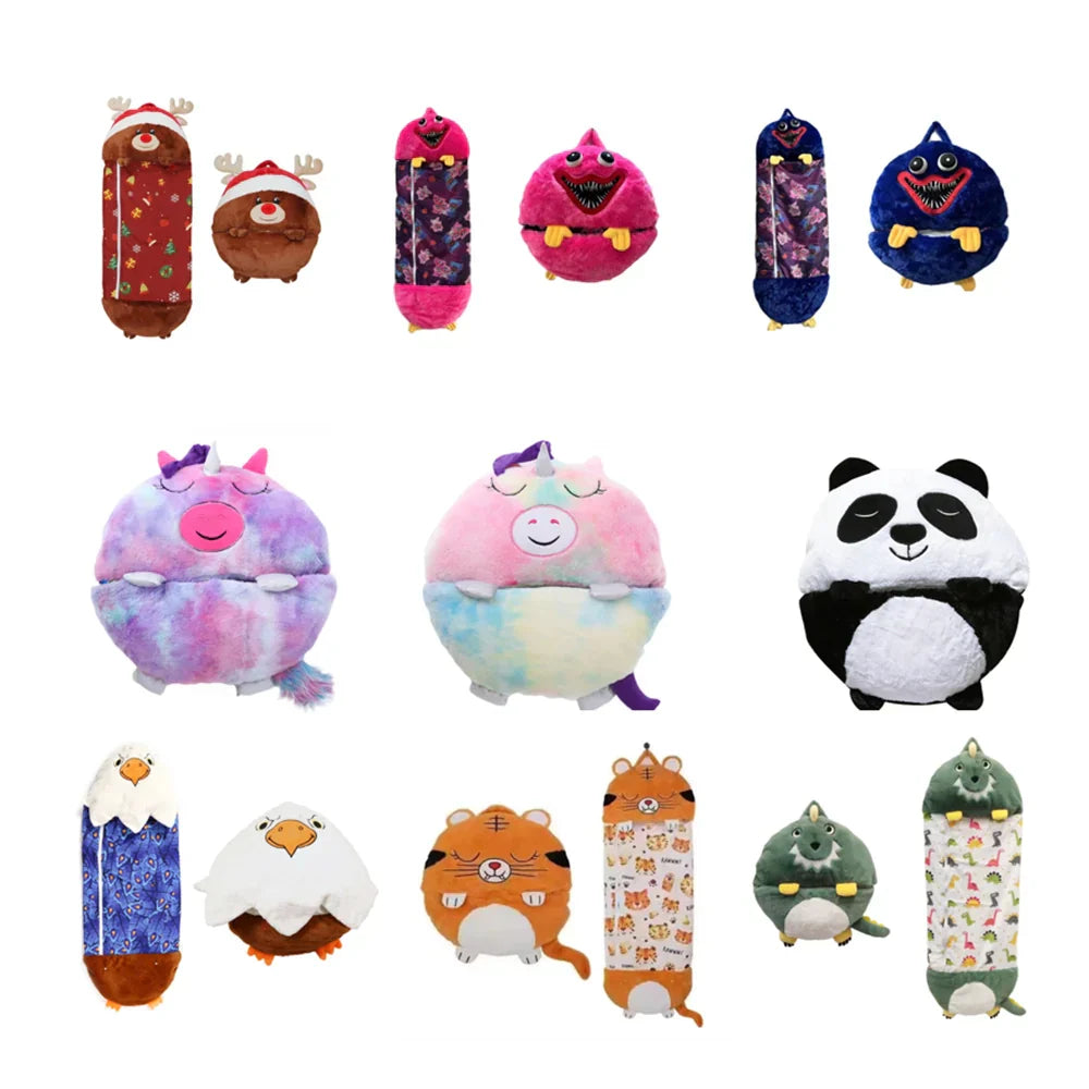 SnoozeBuddy - Peluche Multifonction Jeu et Sommeil