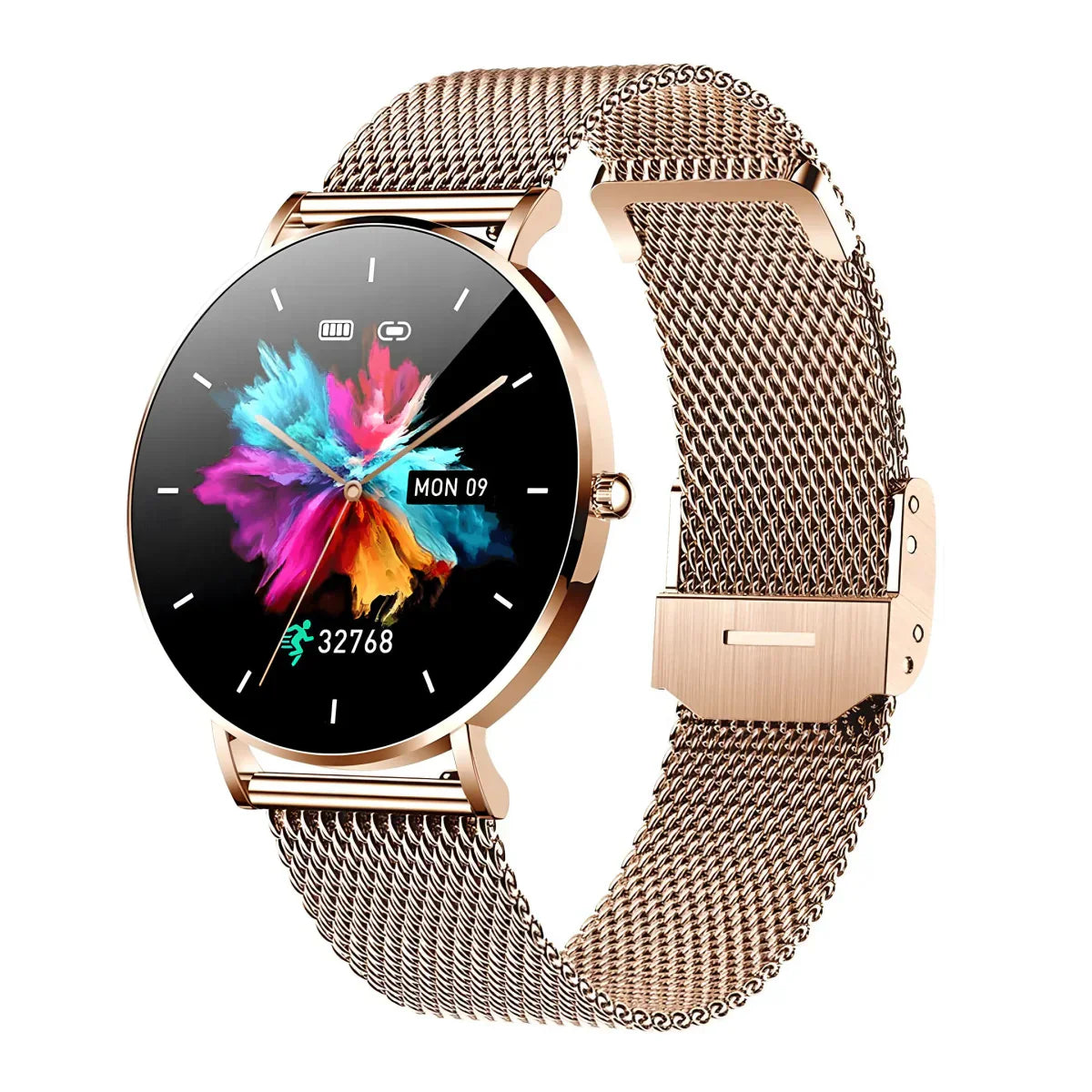 SlimGrace Elite - Smartwatch AMOLED Ultra-Slim Femme