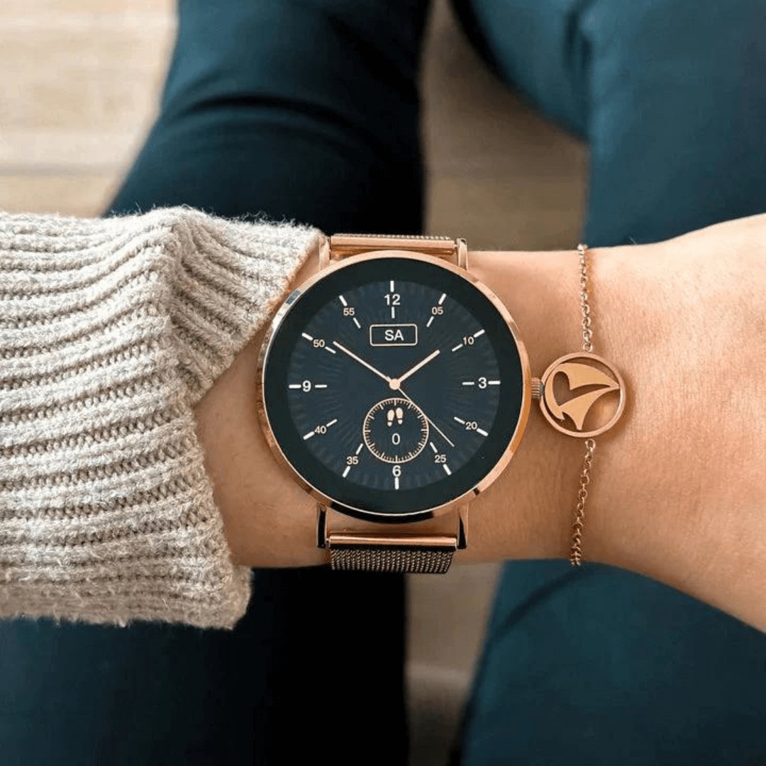 SlimGrace Elite - Coach Santé Ultra-Fin 6,8mm AMOLED