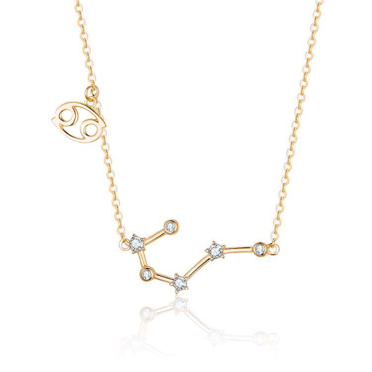 Celestia - Collier astrologie signe du zodiaque personnalisé