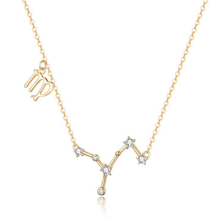 Celestia - Collier astrologie signe du zodiaque personnalisé
