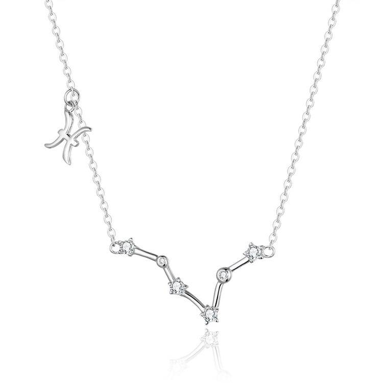 Celestia - Collier astrologie signe du zodiaque personnalisé