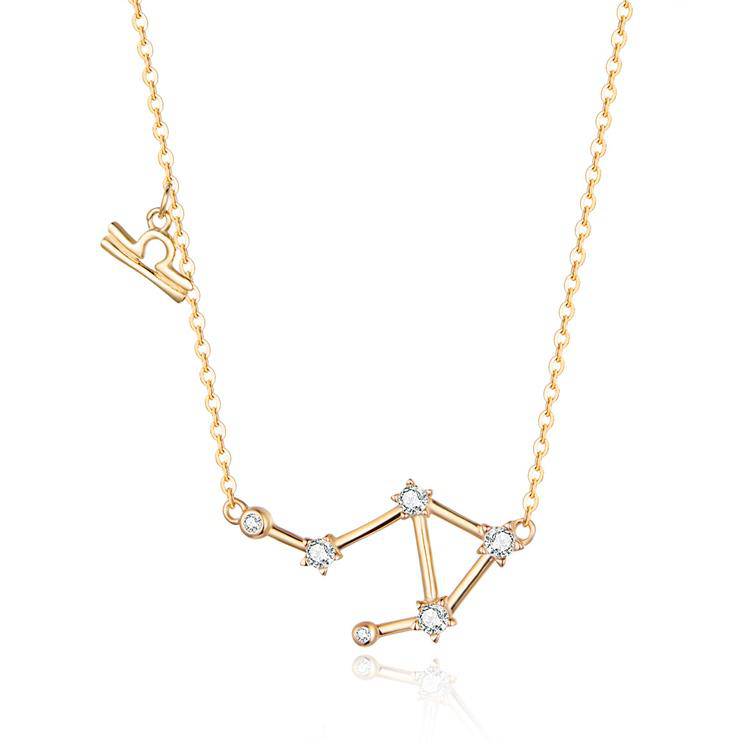 Celestia - Collier astrologie signe du zodiaque personnalisé
