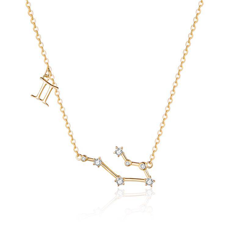 Celestia - Collier astrologie signe du zodiaque personnalisé