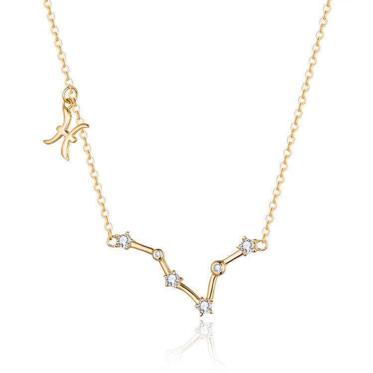 Celestia - Collier astrologie signe du zodiaque personnalisé