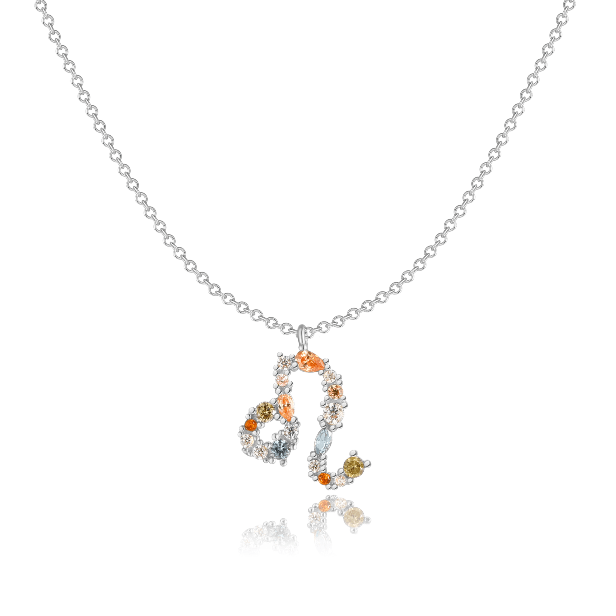 Celestia - Collier étoile céleste en argent élégant