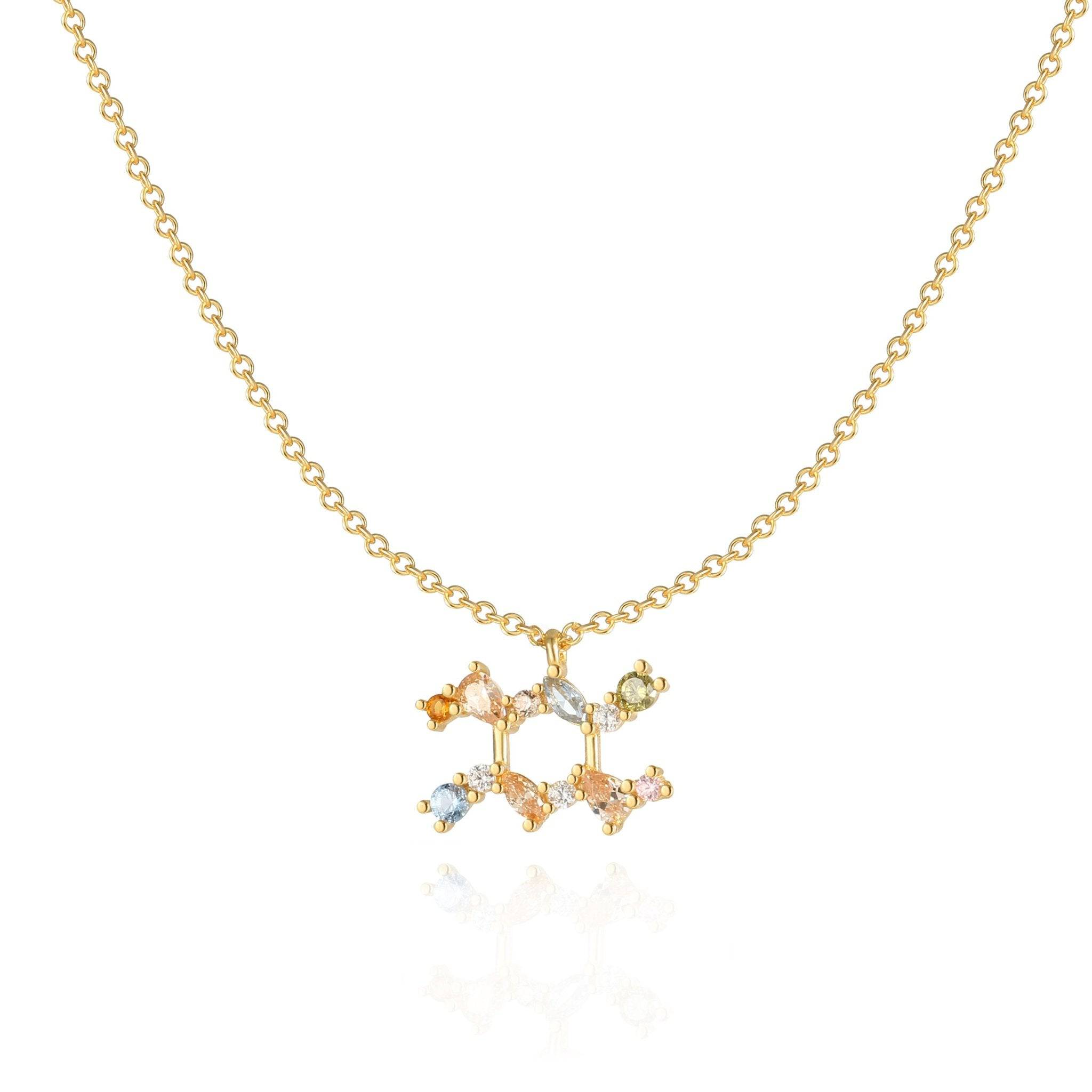 Celestia - Collier étoile céleste en argent élégant