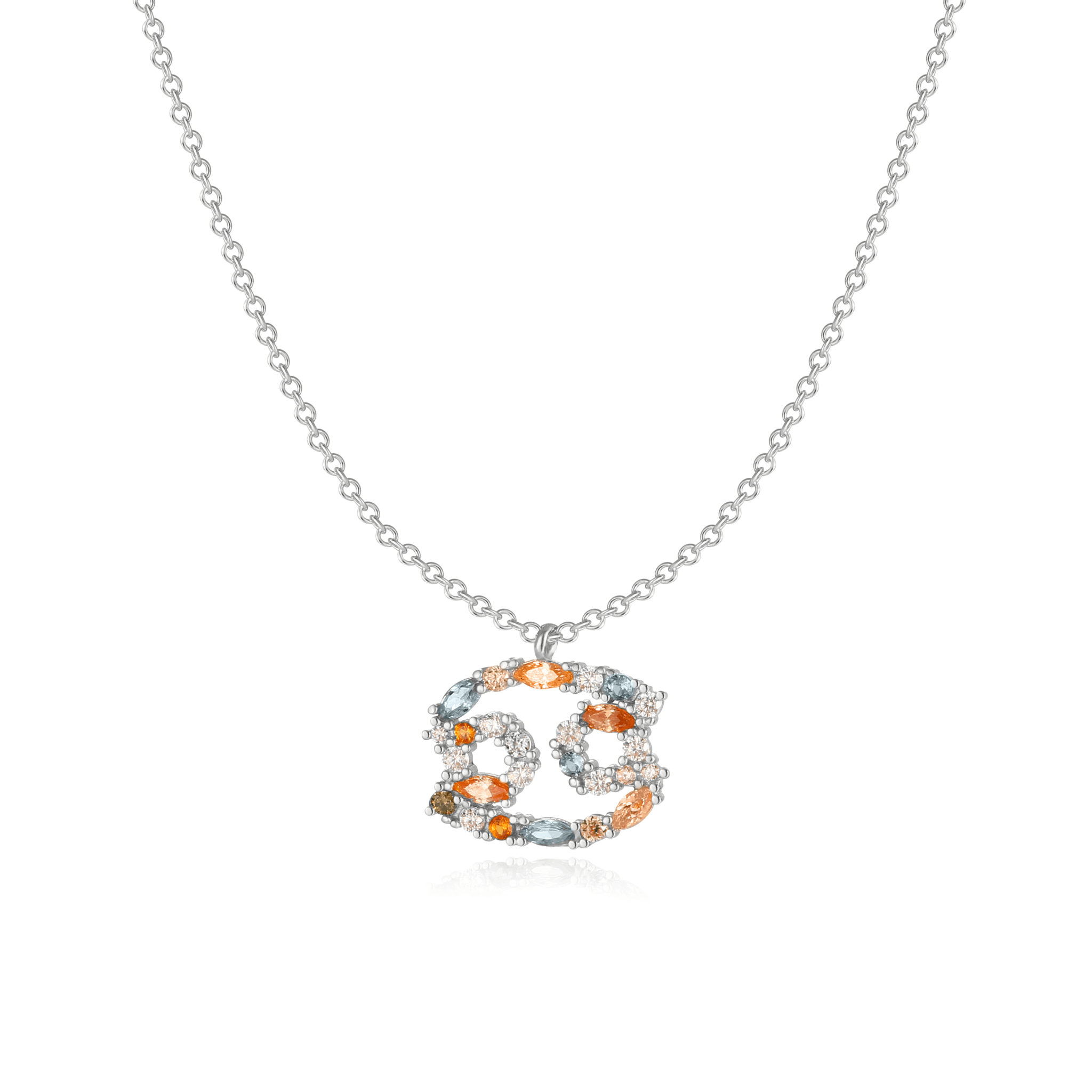 Celestia - Collier étoile céleste en argent élégant