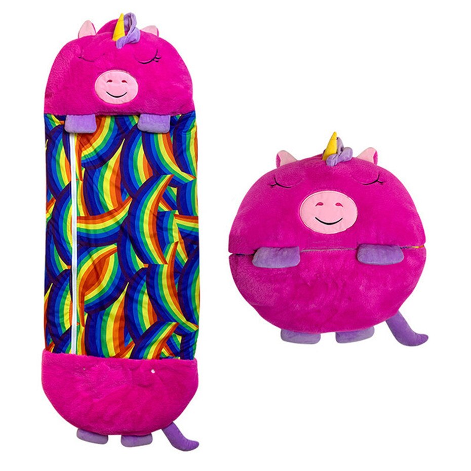 CozyCuddle - Doudou Sac de Couchage et Coussin 2-en-1