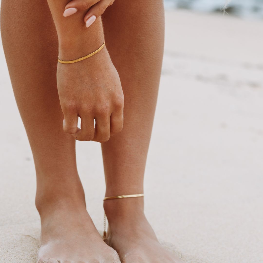 Lana - Bracelet chevron élégant
