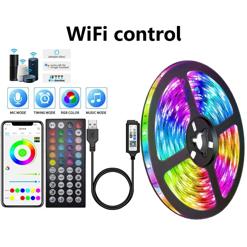 GlowShift - Ruban LED RGB pour Chambre et TV