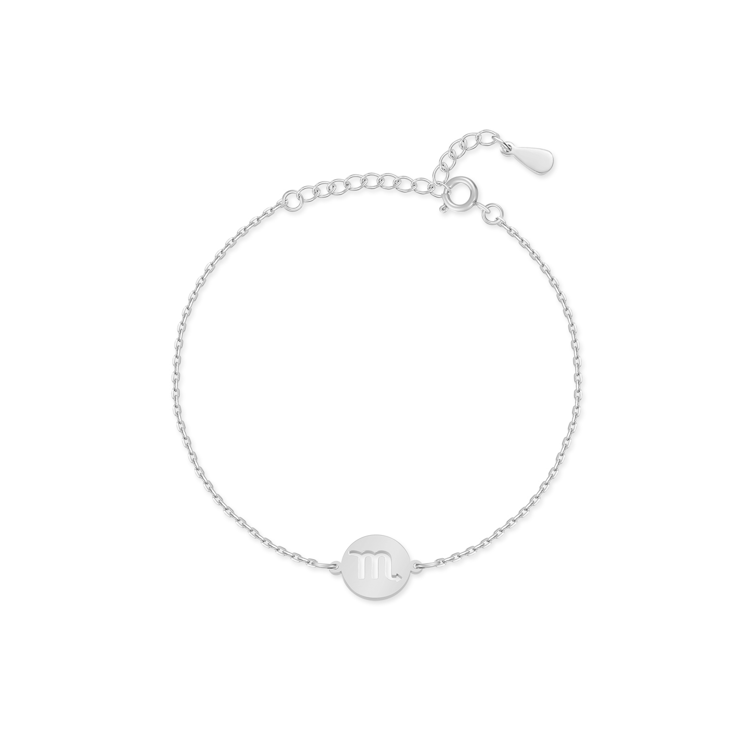 Lyra - Bracelet zodiac en argent élégant et personnalisé