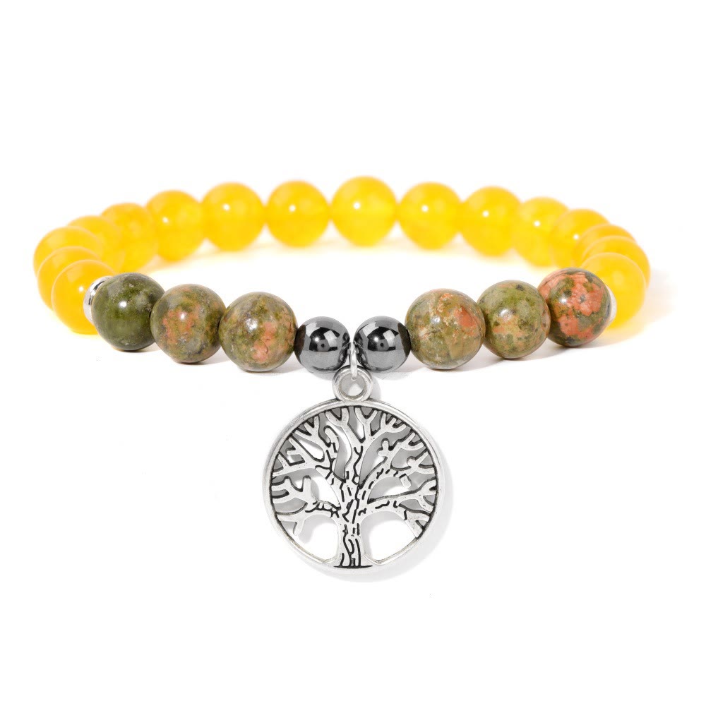 Mila - Bracelet cristal naturel arbre de vie
