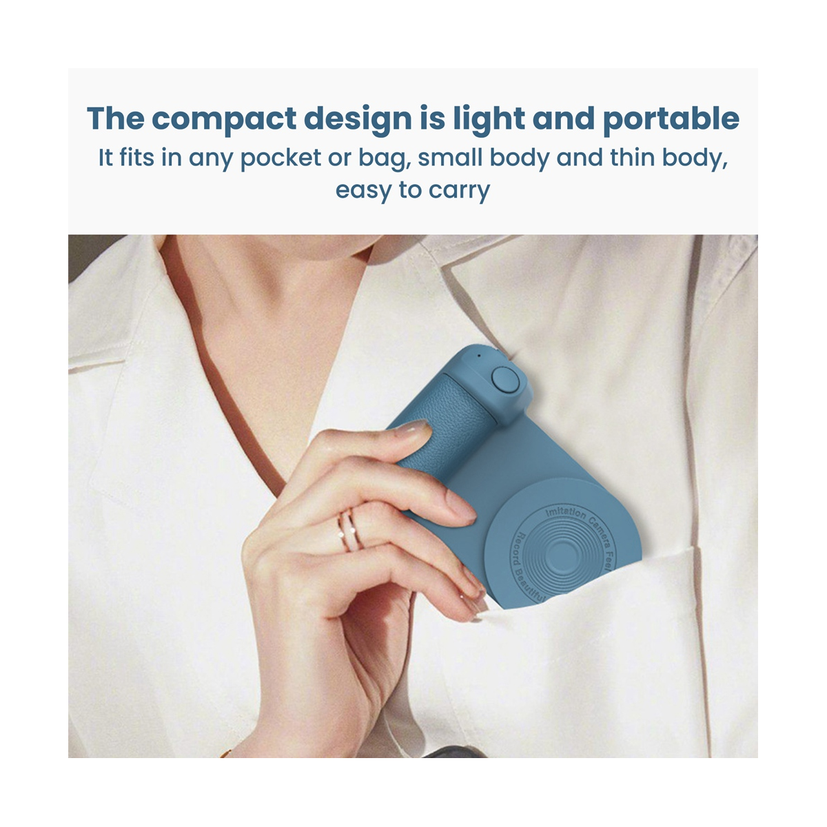 Dimpzy - Powerbank Multifonction avec Selfie 3-en-1