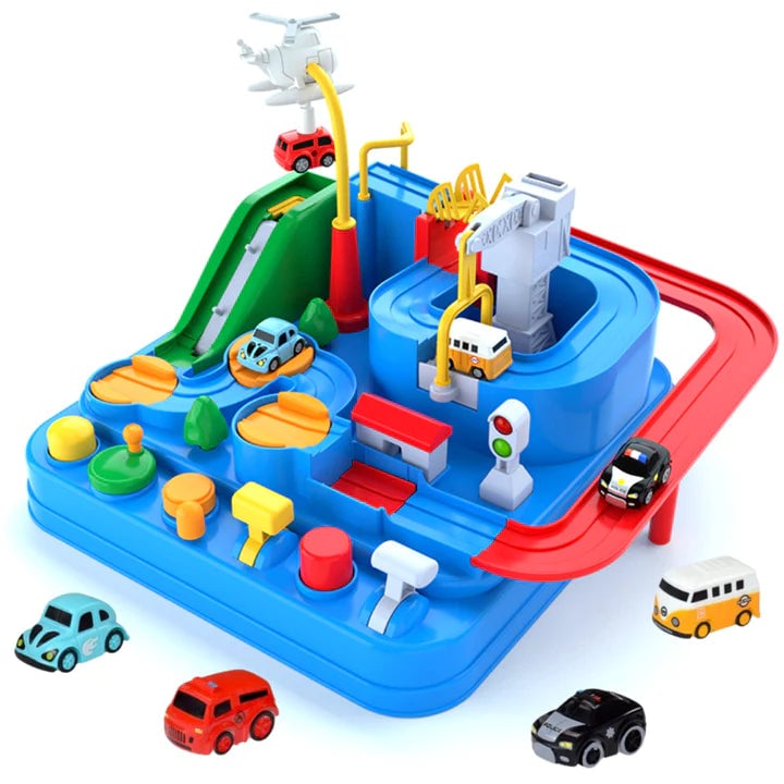 RescueTrack Adventure Set – Jouet Éducatif Bébé
