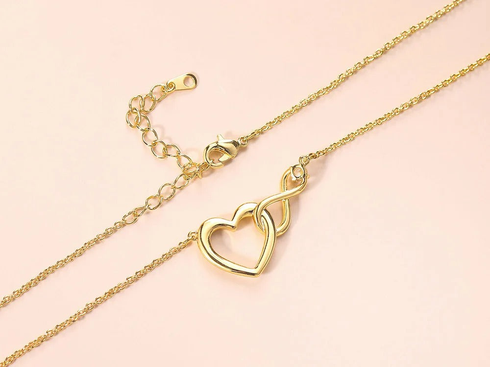 HeartBond - Collier intemporel lien d'amour