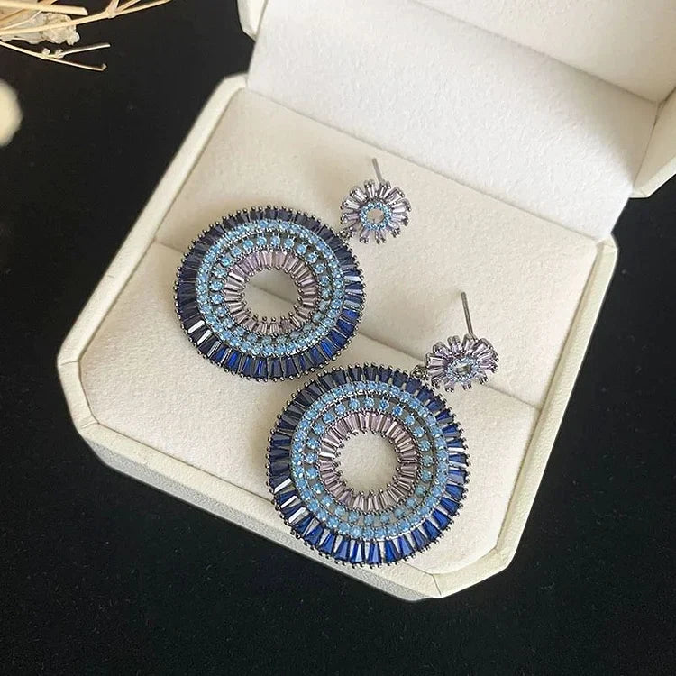 Layla - Boucles mauvais œil en argent, style et protection