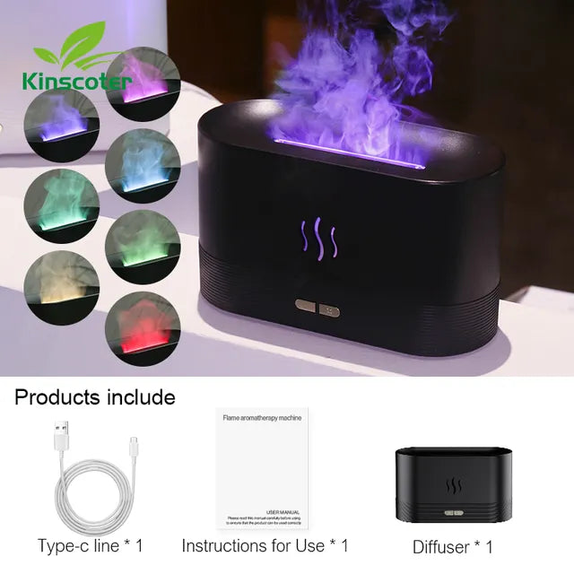 AromaMist Diffuser – Diffuseur Ultrasonique Brume