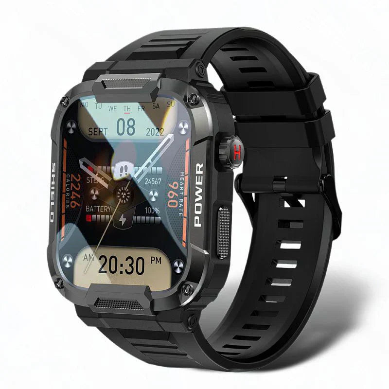 ForceGuard Watch - Smartwatch Qualité Militaire IP68