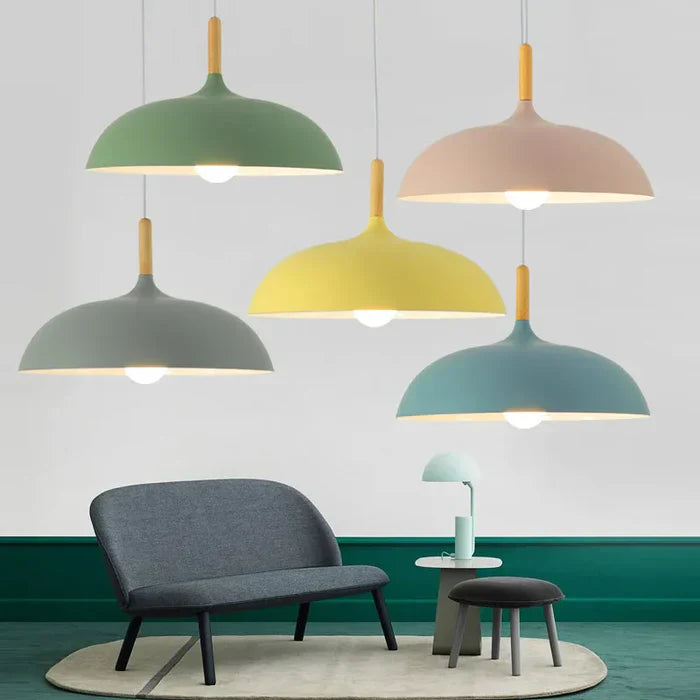 ScandiLuxe Ceiling Light - Design Chêne Scandinave