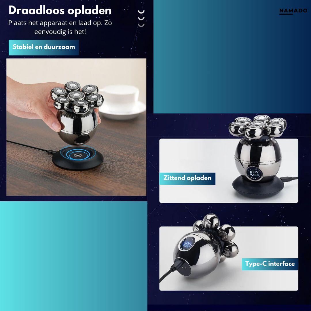 FlexiShave Pro – Rasoir Électrique 7D Luxe