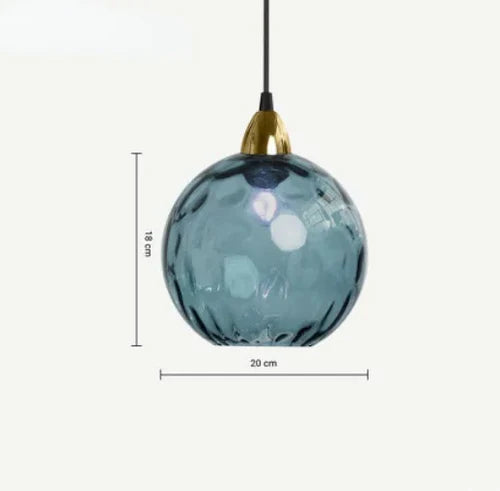 LumiSphere Pendant Light – Suspension Boule Verre