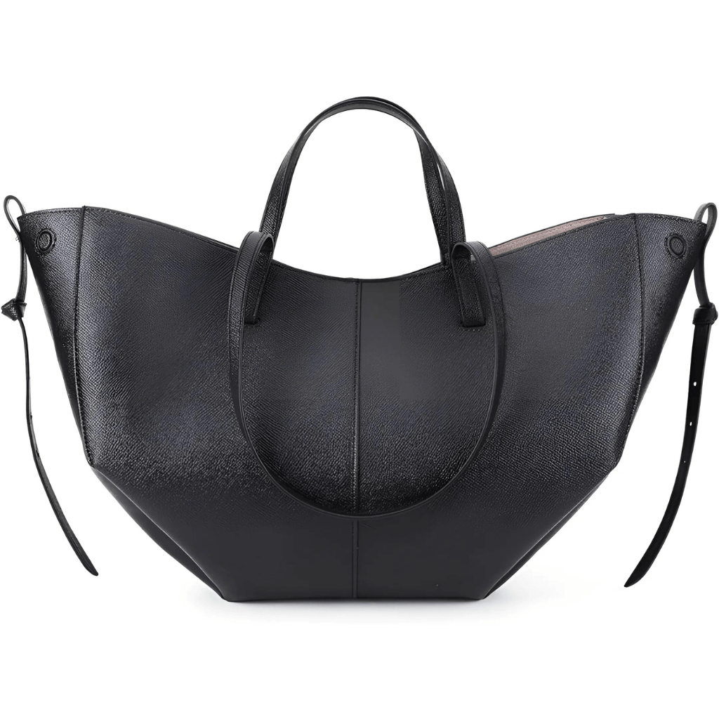LeatherLux Crossbody Bag - Sac Cuir Stylé Poignées