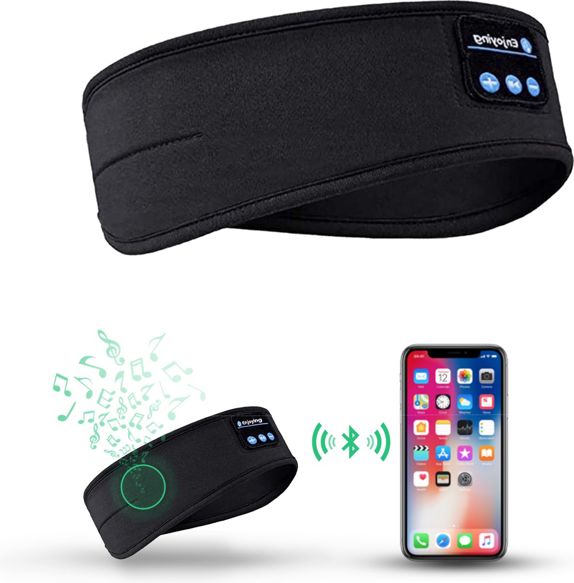 SleepWave - Bandeau audio Bluetooth pour un sommeil profond