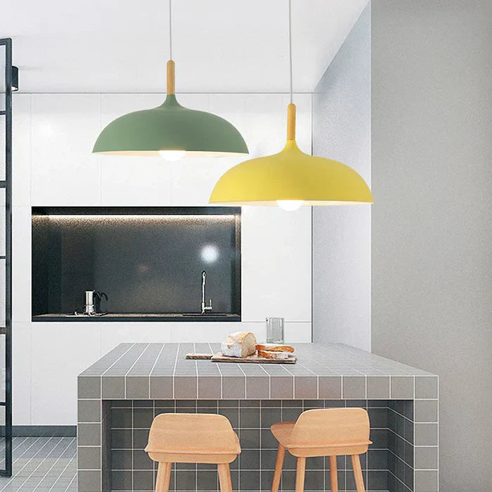 ScandiLuxe Ceiling Light - Design Chêne Scandinave