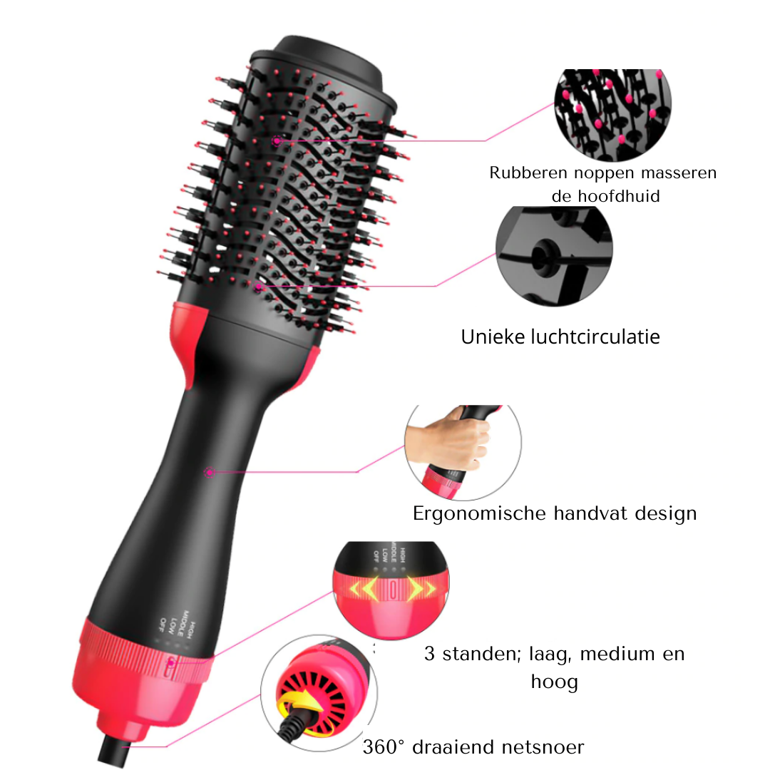 Mella ProStyle - Appareil Coiffant 4-en-1 Ionique