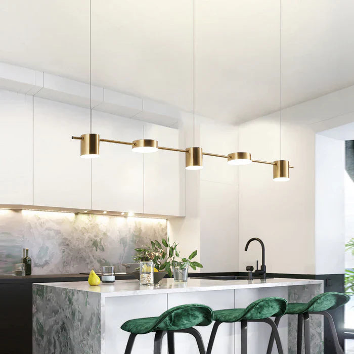 AuraDrum - Suspension en aluminium élégante pour intérieur