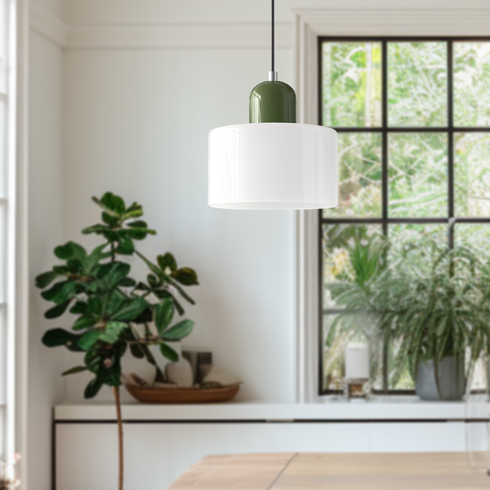 Créavia – Suspension en Verre Créatif Bauhaus | Élégance et Design pour un Intérieur Raffiné