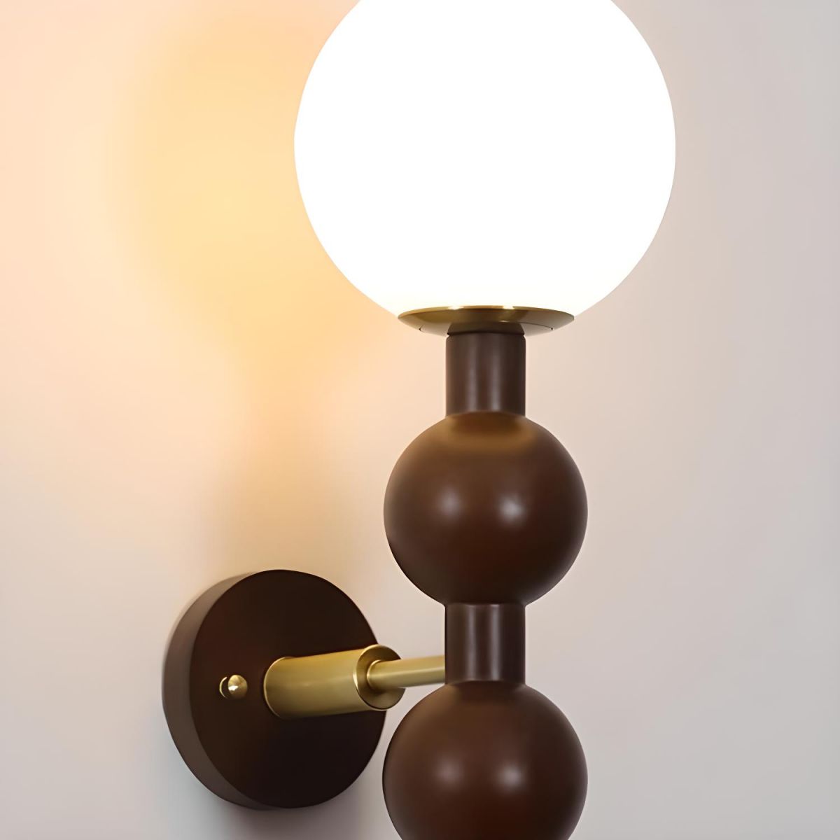 LumenSphere - Applique Murale de Luxe en Métal à Globes