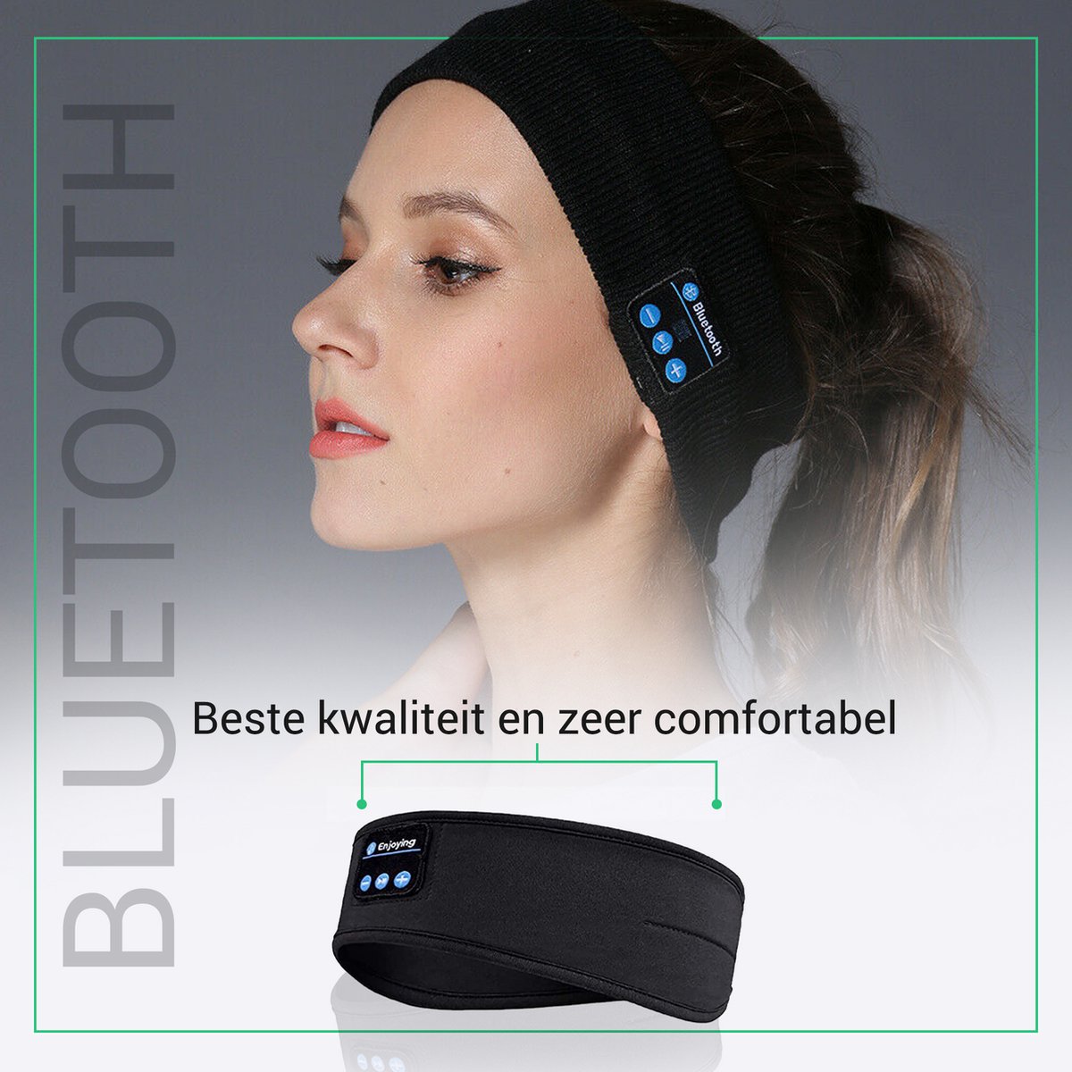 SleepWave - Bandeau audio Bluetooth pour un sommeil profond