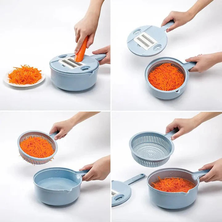 ChopMaster 3-en-1 – Hachoir Légumes Manuel