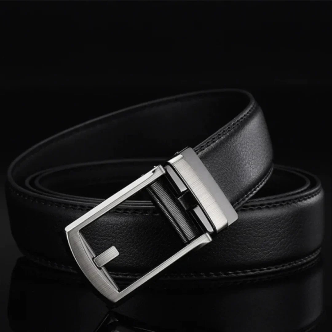 EliteSlide Belt - Ceinture Cuir Glissière Homme