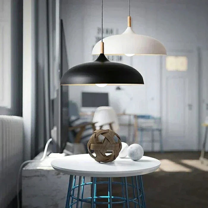ScandiLuxe Ceiling Light - Design Chêne Scandinave
