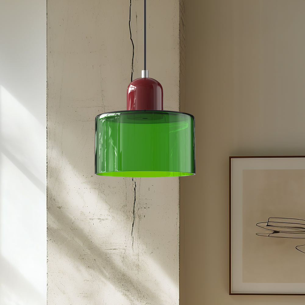 Créavia – Suspension en Verre Créatif Bauhaus | Élégance et Design pour un Intérieur Raffiné