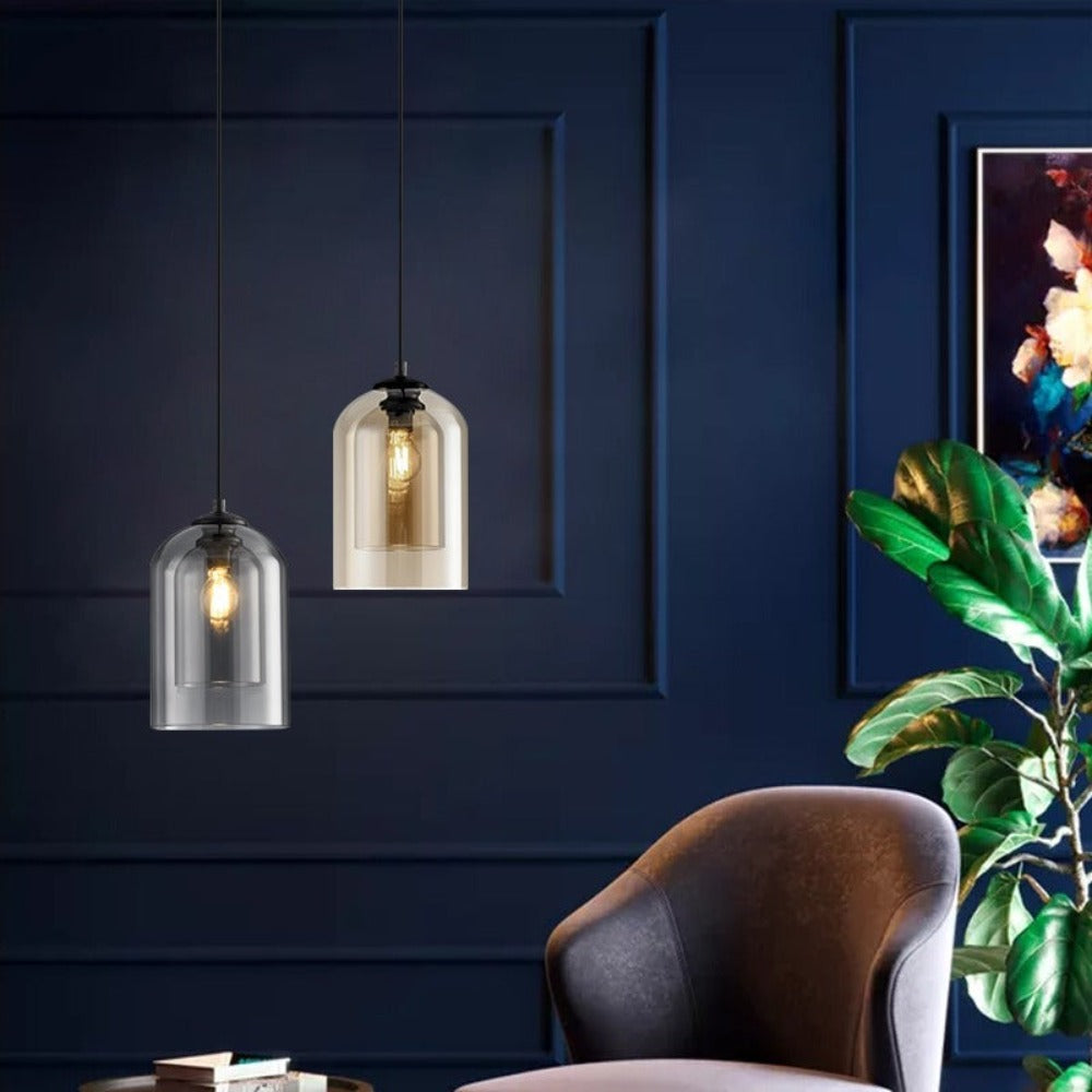 Aurévia – Suspension Minimaliste en Verre Élégant | Design Moderne et Raffiné