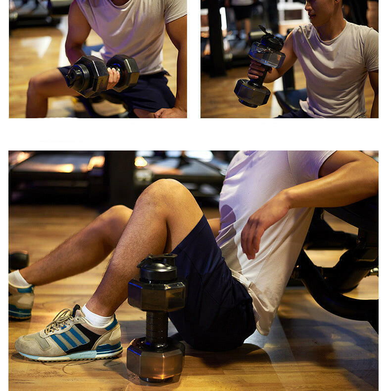 HydraFlex – Gourde Haltère Durable pour Fitness