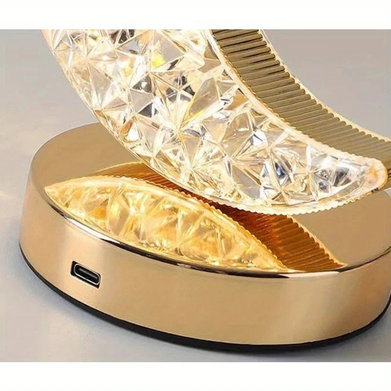 Celestia - Lampe Cristal Dimmable Ensorcelante