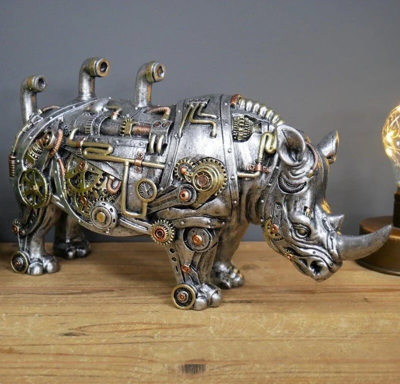 SteampunkBeasts - Figurines d'animaux mécaniques pour votre décoration