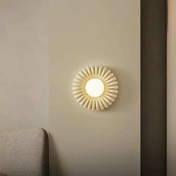ArtisanGlow - Applique Murale en Résine Élégante pour Chambre