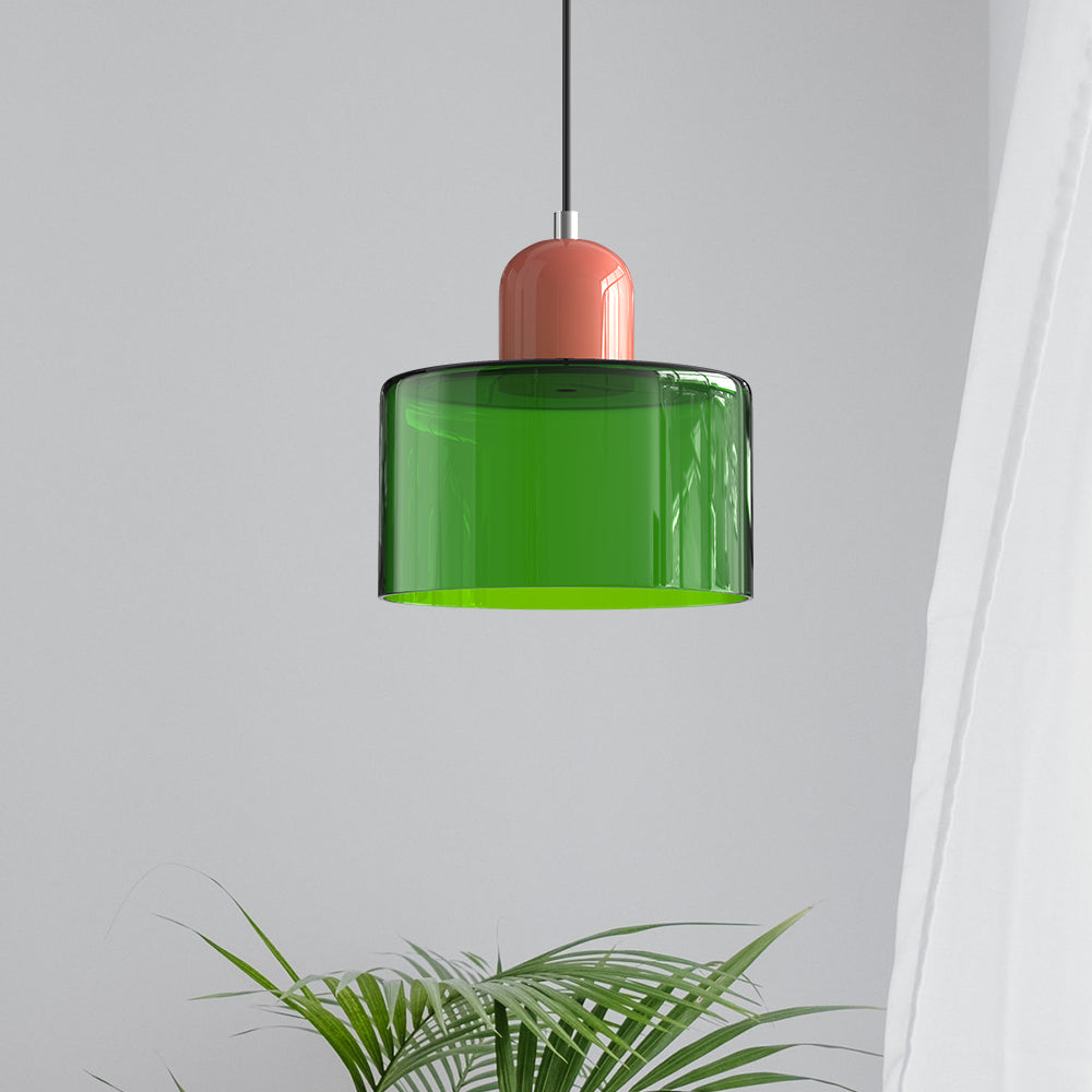 Créavia – Suspension en Verre Créatif Bauhaus | Élégance et Design pour un Intérieur Raffiné