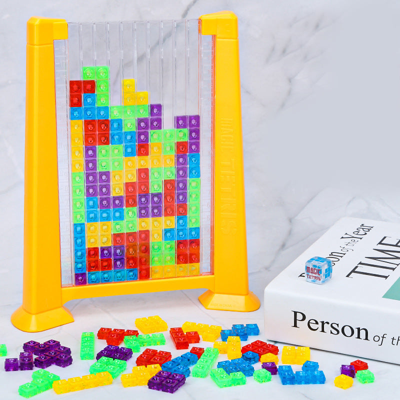 BrainBlocks - Puzzle Blocs en Bois Créatif