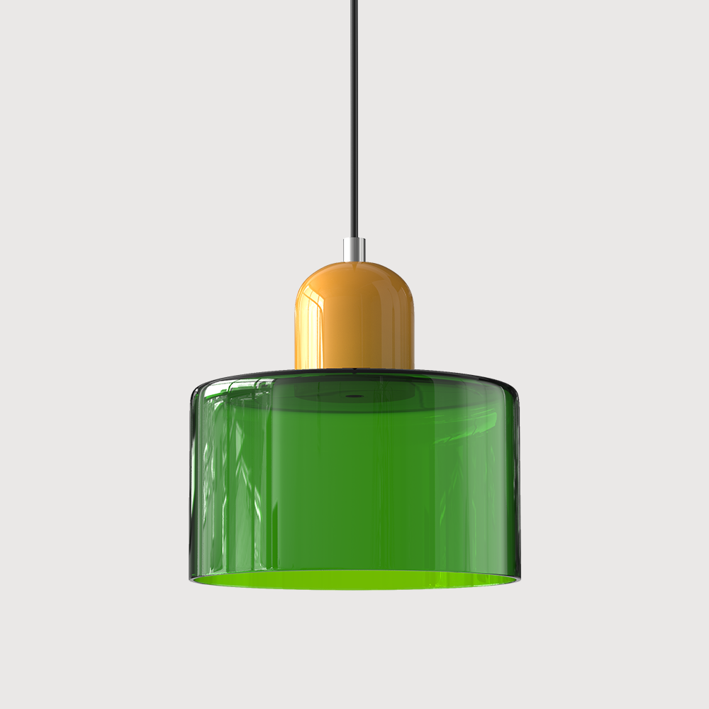 Créavia – Suspension en Verre Créatif Bauhaus | Élégance et Design pour un Intérieur Raffiné